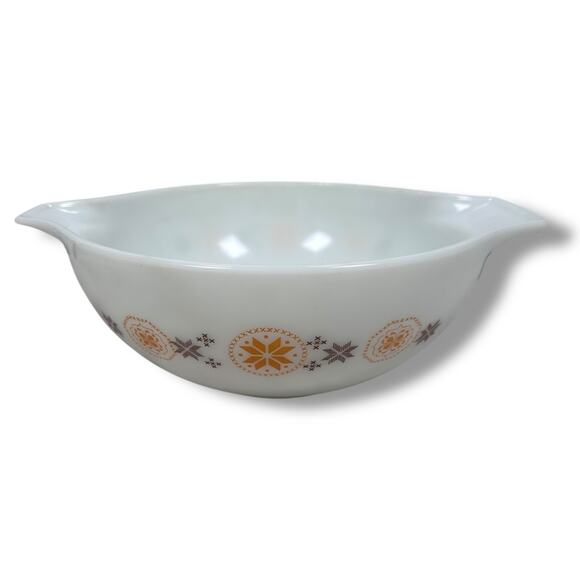 Vintage Pyrex Town & Country Mixing Nesting Bowl 10.5" White Kitchenware 444 - Picture 1 of 10
